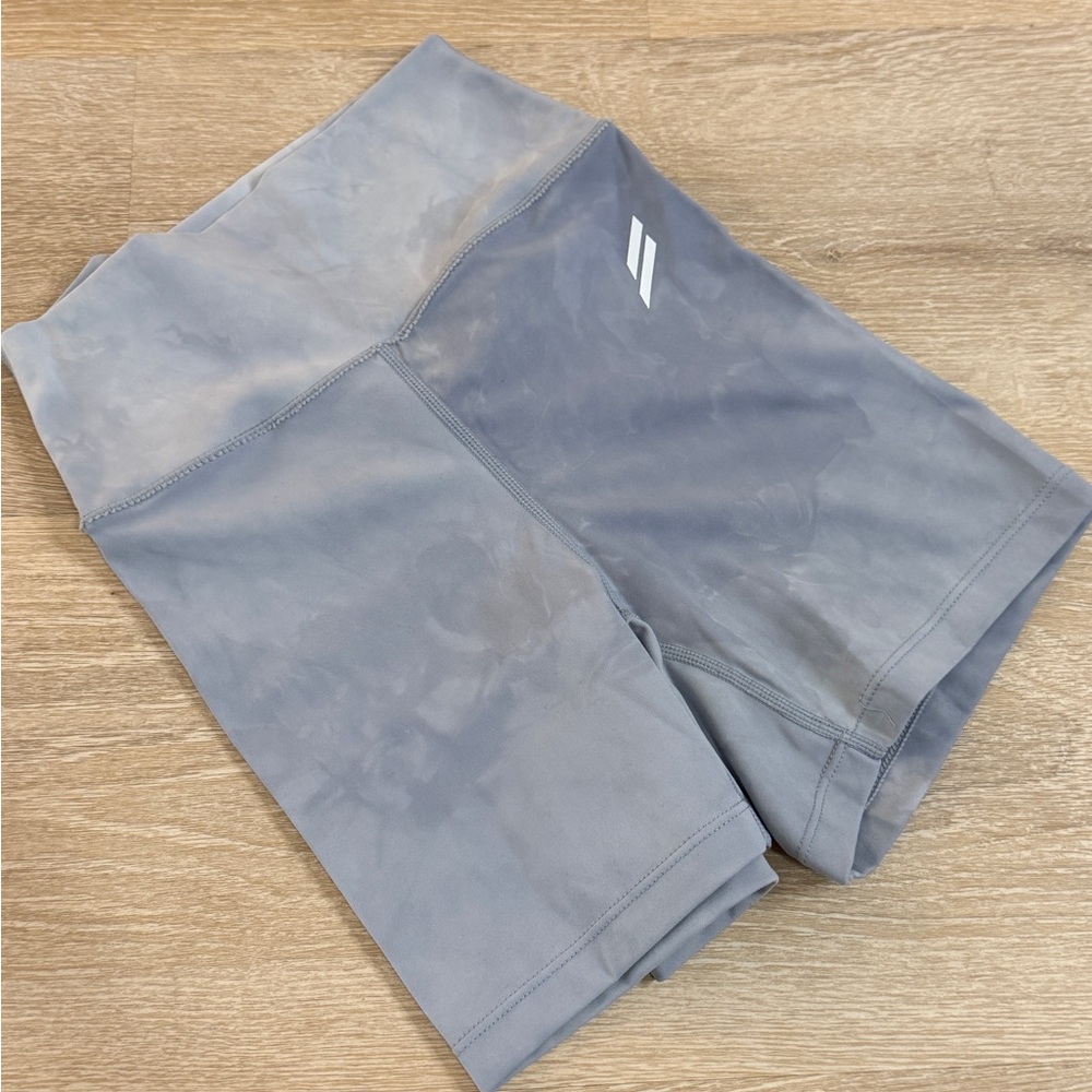 DoYouEven Gray High-Waist Workout Shorts
